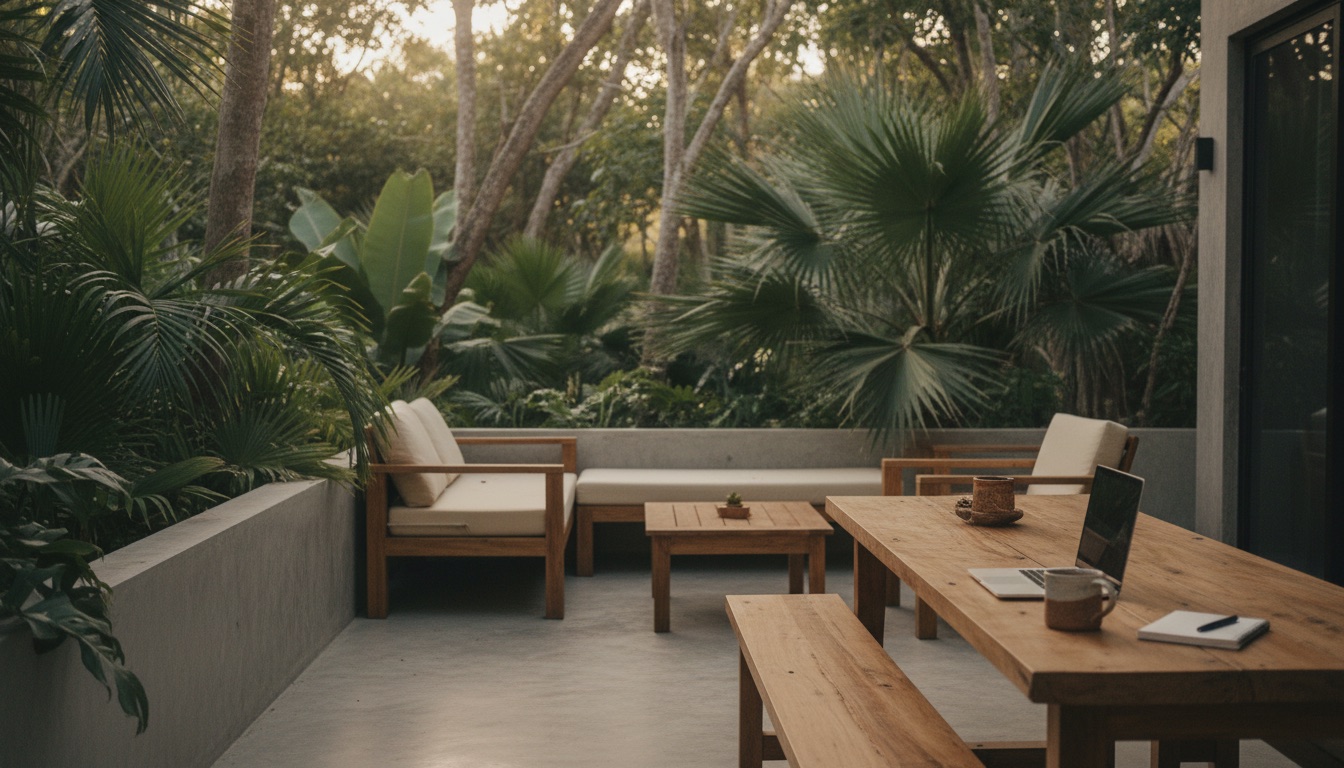 Coliving apartment surrounded by jungle in La Veleta, Tulum